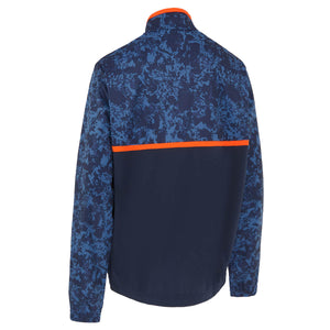 Callaway Golf Mens Abstract Camo Printed Wind 1/4 Zip Sweater - CGJSC035