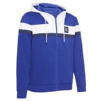 Callaway Golf Mens Blocked Full Zip Drawcord Hood Chest Stripe Hoody - CGJSD034