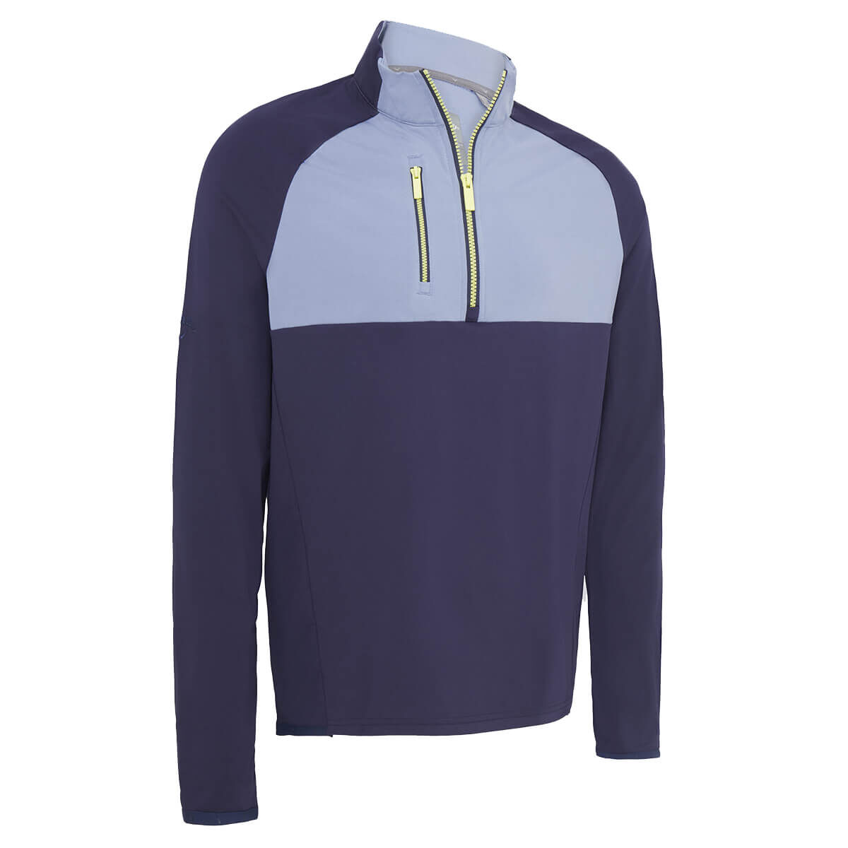 Callaway Golf Mens Colour Block 1/4 Zip Chev Water Repellent Sweater - SMALL ONLY - CGJSD0C9⛳️
