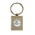 Celtic Manor Square Metal Keyring