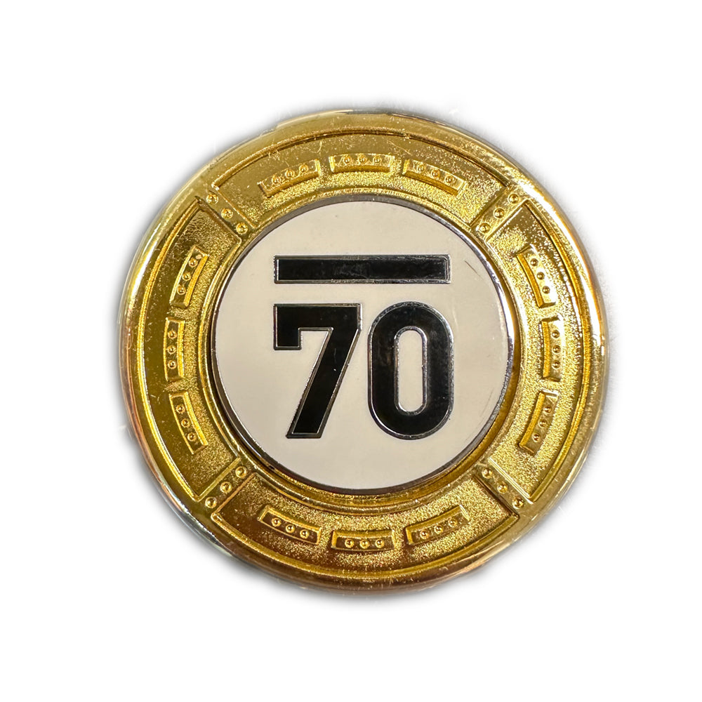 Large Magnetic Coin Marker with Sub70 Ball Marker (L4BW1674)⛳️