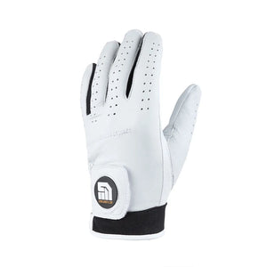 Get A Grip Leather golf gloves with Lycra wrist band - 3 Pack - Right Handed Golfer