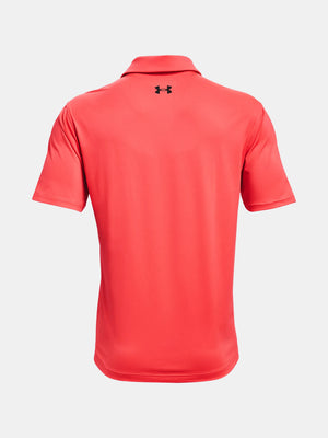 Under Armour T2G Pique Golf Polo Shirt Venom Red (122-690) Large Only