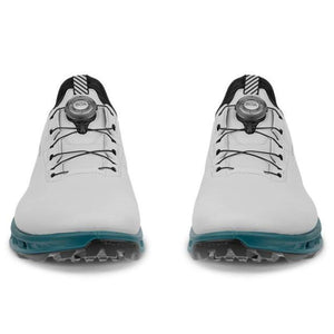 Ecco BIOM C4 BOA Golf Shoes Concrete/Bay Green