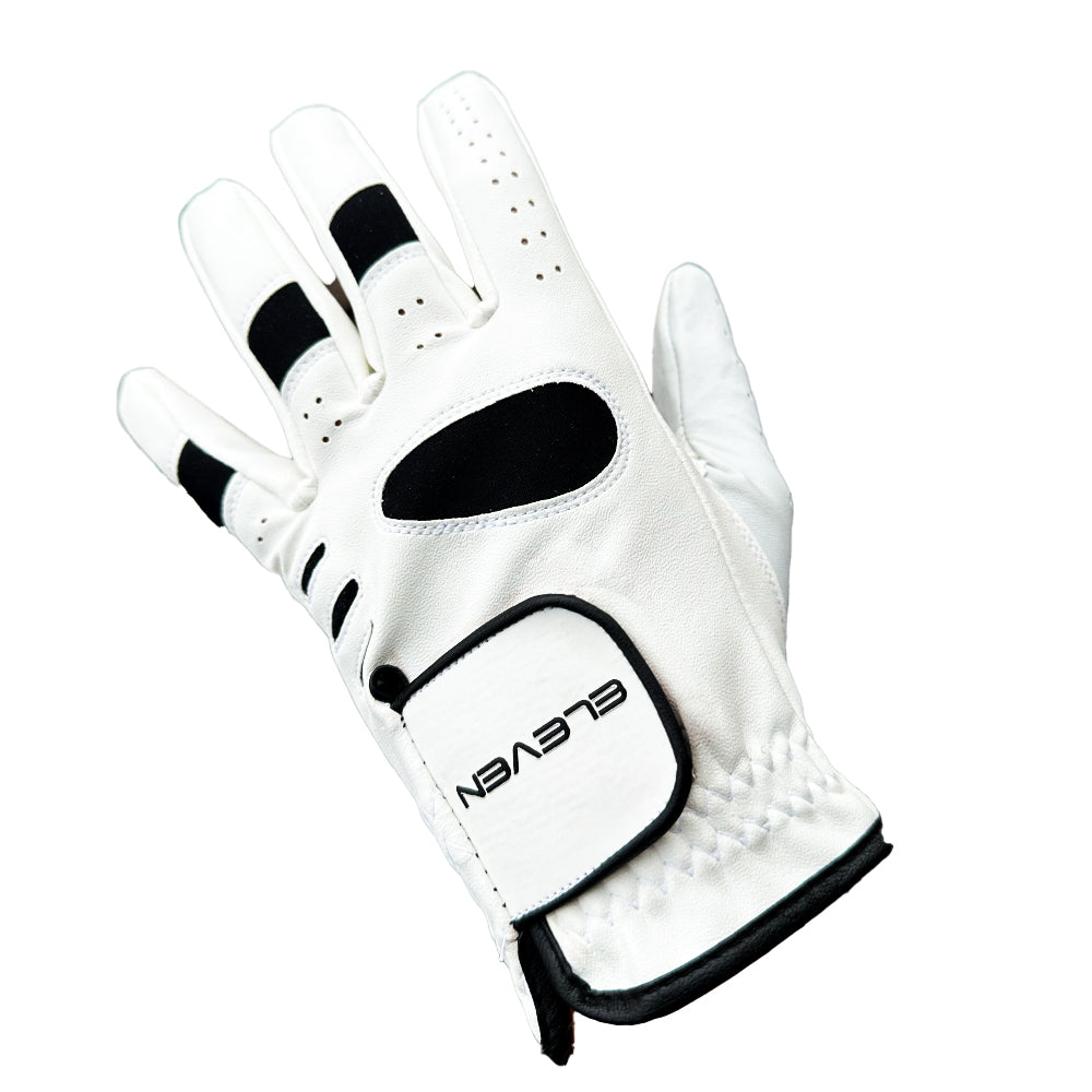 Eleven Golf Half Leather Half All Weather Glove
