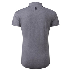 FootJoy Heather Self Collar Ladies Golf Polo Shirt  Navy 80232