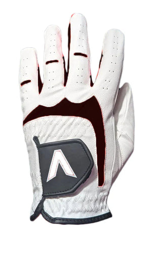 V LOGO COLOUR TOUR PERFORMANCE LEATHER GOLF GLOVES (RIGHT HAND) (3 FOR £10)