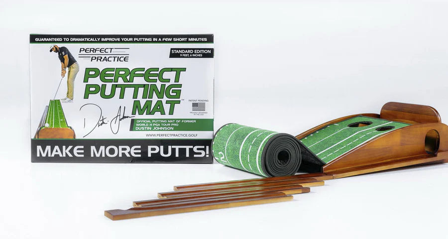 Perfect Practice Golf Putting Mat - Standard Edition - As Used By Dustin Johnson