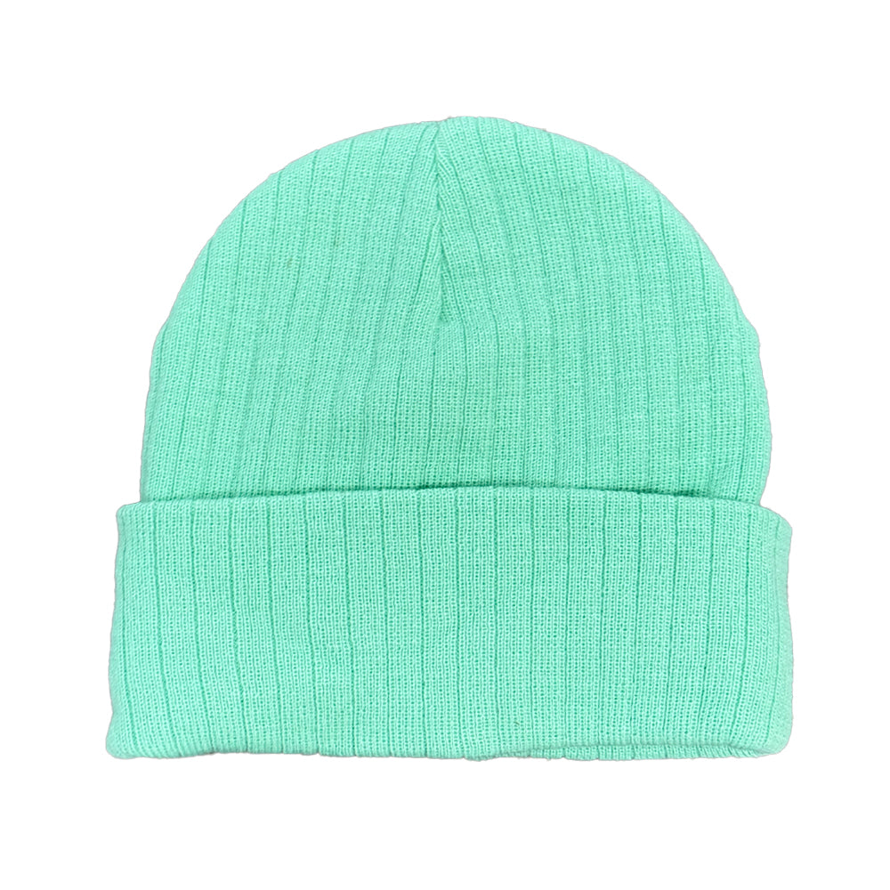 Ladies Green Knitted Hat - Fleece Lined⛳️