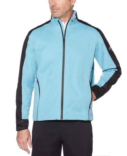 Callaway Golf Green Grass 3.0 Waterproof Stretch Jacket Delphinium Blue CGRF8052GG MEDIUM ONLY