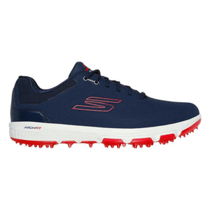 SKECHERS GO GOLF PRO 6 SPIKELESS GOLF SHOES 214097 Navy/Red