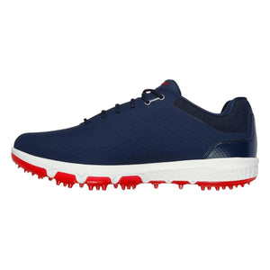 SKECHERS GO GOLF PRO 6 SPIKELESS GOLF SHOES 214097 Navy/Red