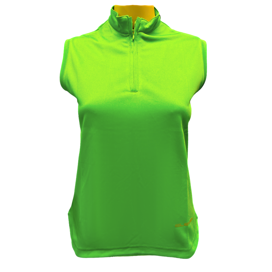 Eleven Ladies Collection Golf Lime Green Sleeveless Polo⛳️