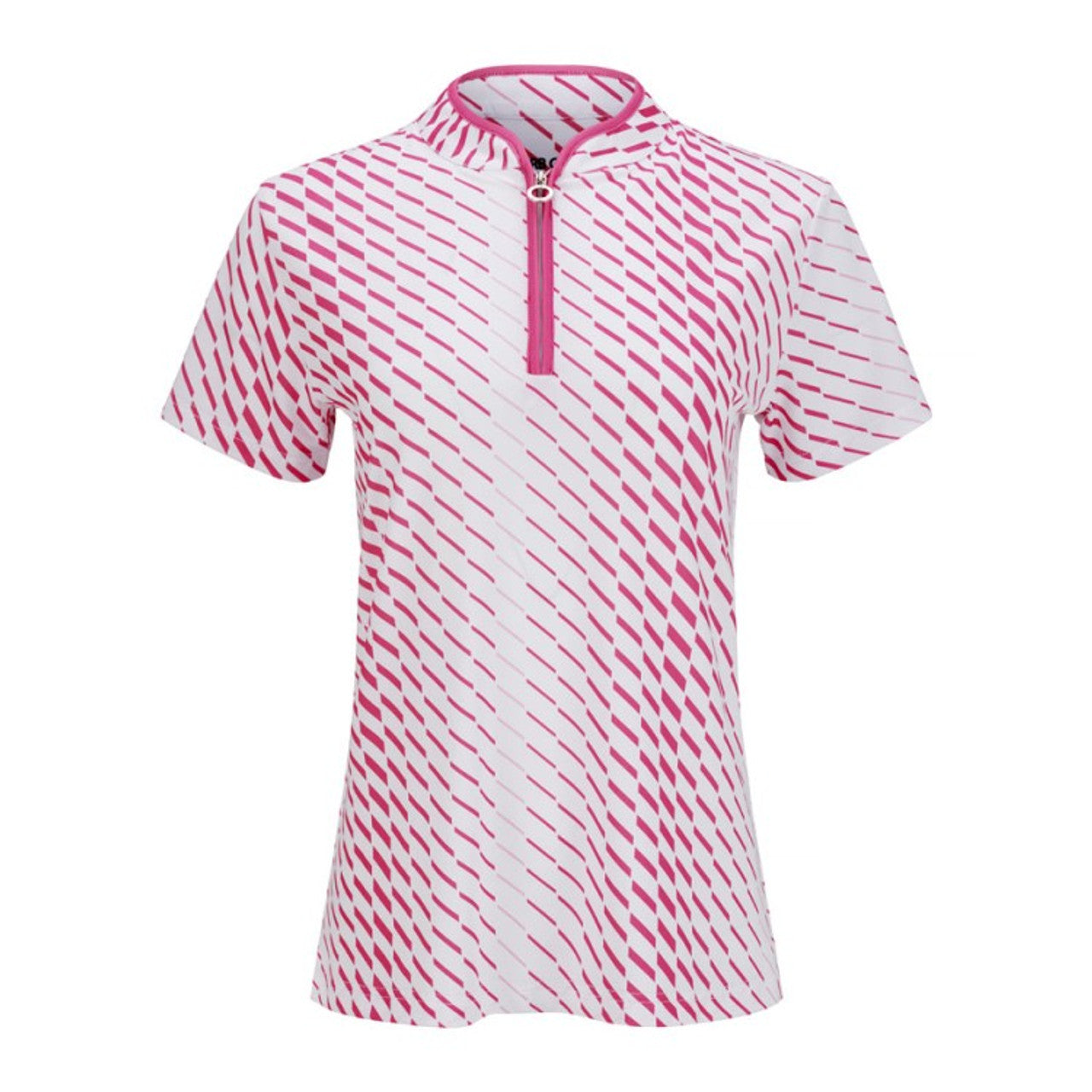 JRB Women's Golf Fashion Shirt - Pink Dash - Sleeved or Sleeveless⛳️