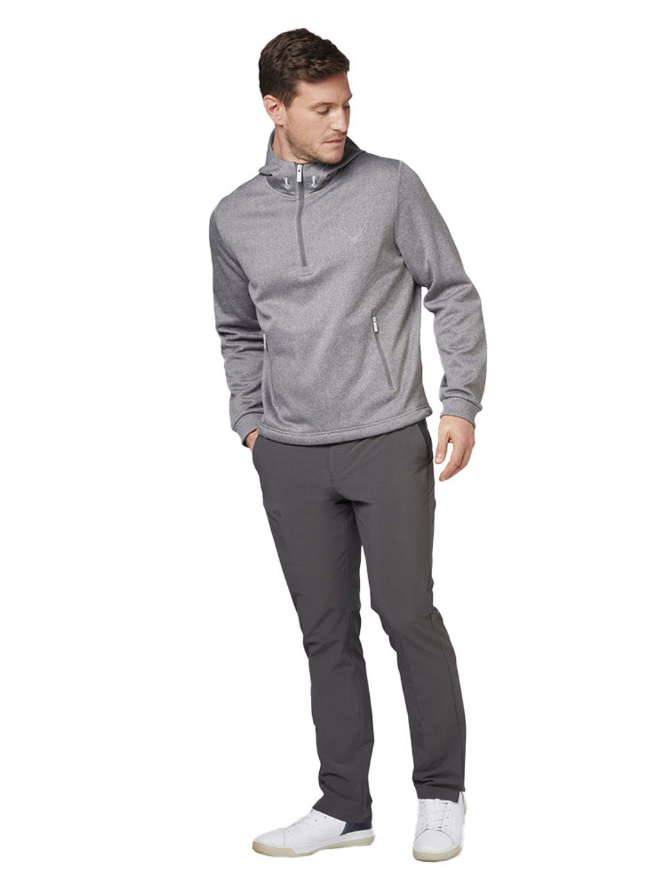 メンズウェア 1PIU1UGUALE3 GOLF ADP HALF ZIP KNIT MOCK 1PIU1UGUALE3 ADP GOLF | 1PIU1UGUALE3