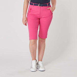 Swing Out Sister Ladies Megan Dri-fit City Shorts Lush Pink