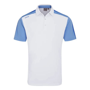 Ping Kelly Golf Polo Shirt White Multi