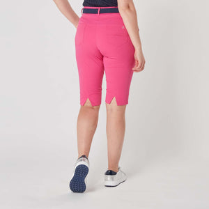 Swing Out Sister Ladies Megan Dri-fit City Shorts Lush Pink
