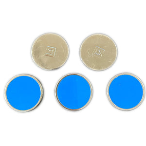 Personalised Level4 Oversized Coloured Coin Marker Pack of 5 (R4BW610-17)