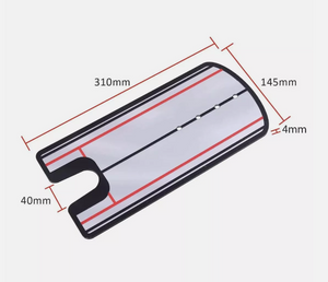 Portable Golf Putting Alignment Mirror Trainer