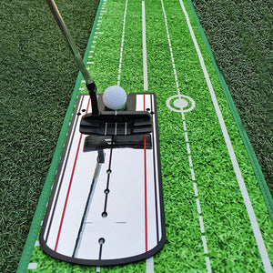 Portable Golf Putting Alignment Mirror Trainer