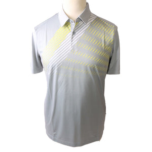 Oakley Mens Unique Striped Shadow Fashion Polo Shirt