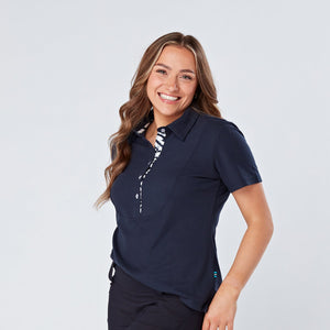 SWING OUT SISTER MARY SHORT SLEEVE SHIRT NAVY