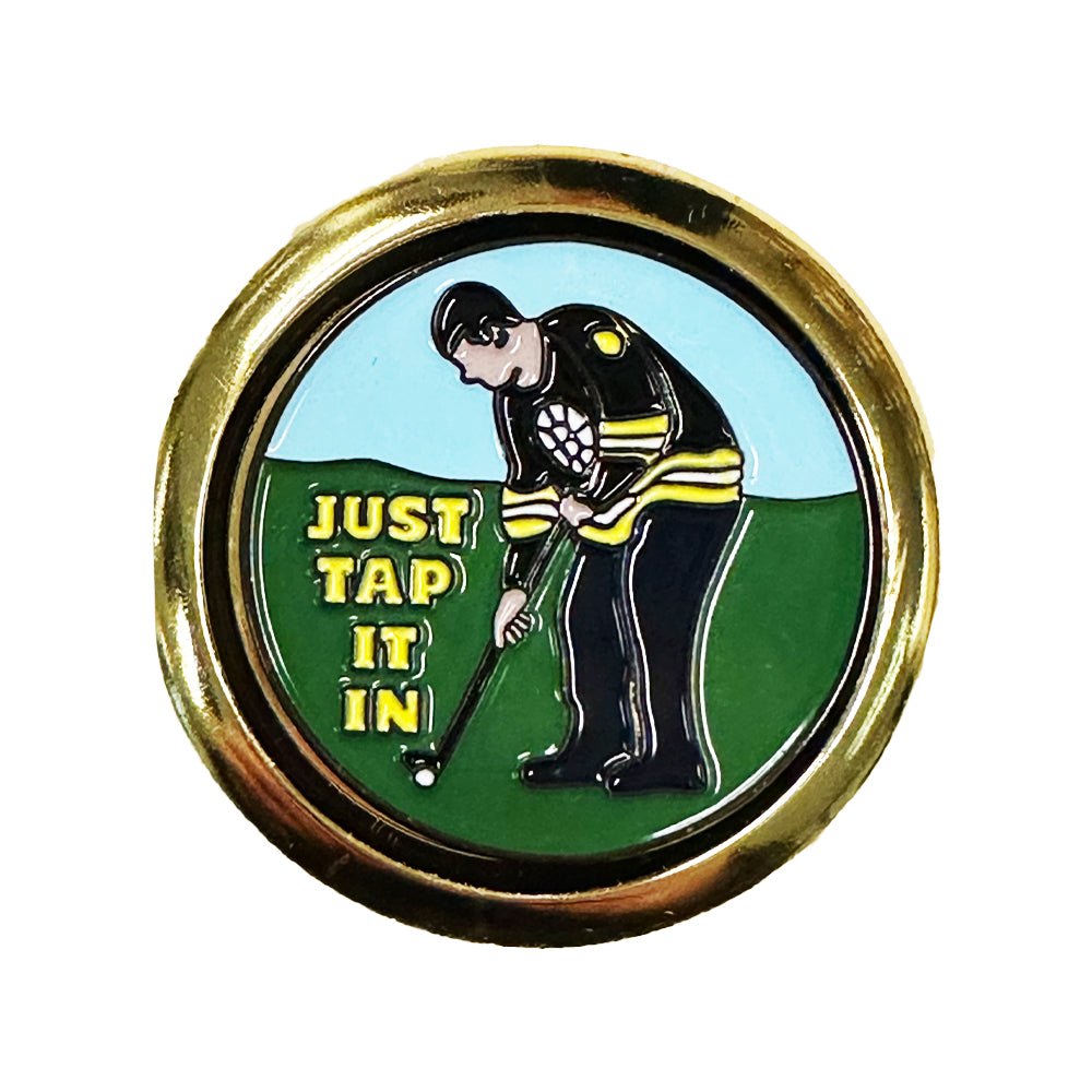 Pocket Case with Novelty "Just Tap it in" Magnetic Marker⛳️