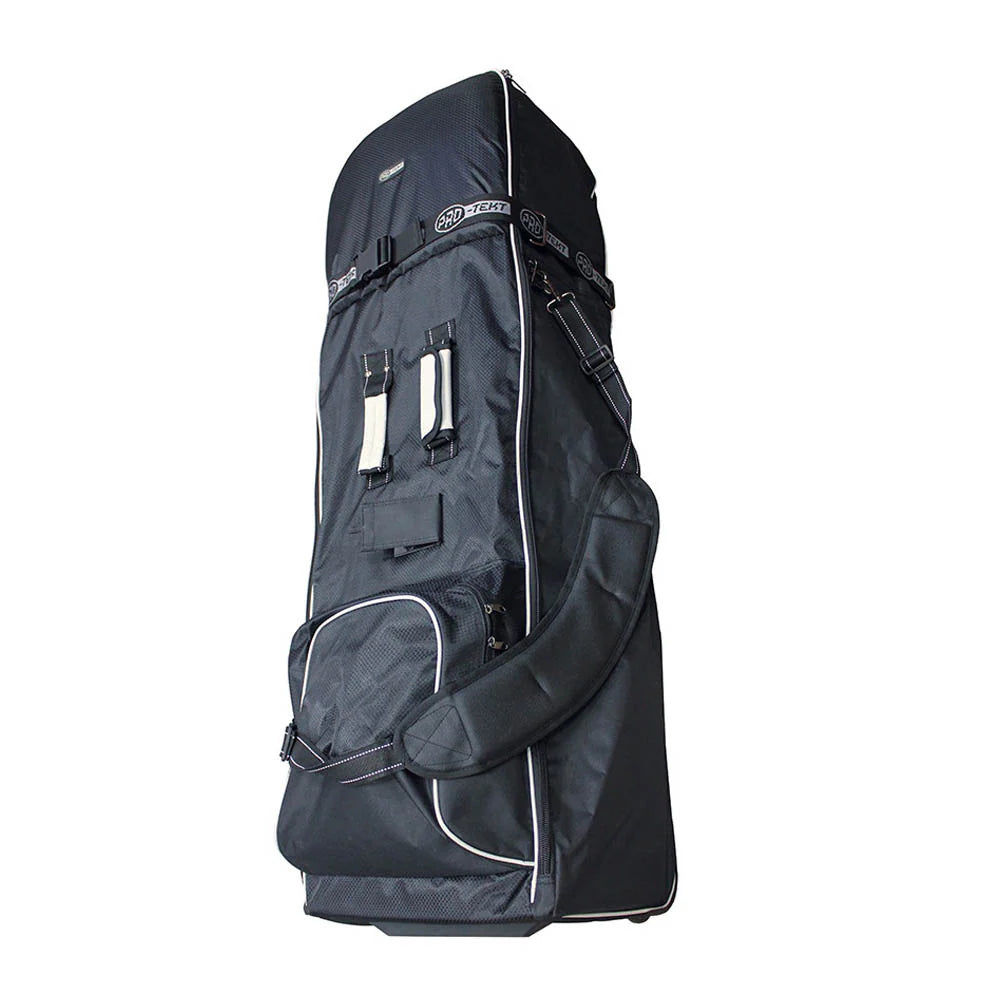 PRO TEKT PADDED WHEELED GOLF TRAVEL COVER BAG
