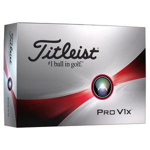 Titleist Pro V1x 2023 Golf Balls Dozen + Free Ball Personalizer