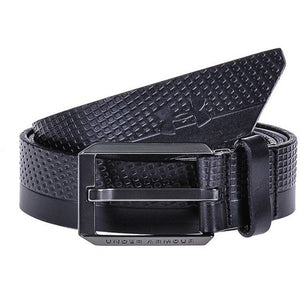 Under Armour  Men Laser Perf Leather Belt - Black 681-001 (32 WAIST ONLY)