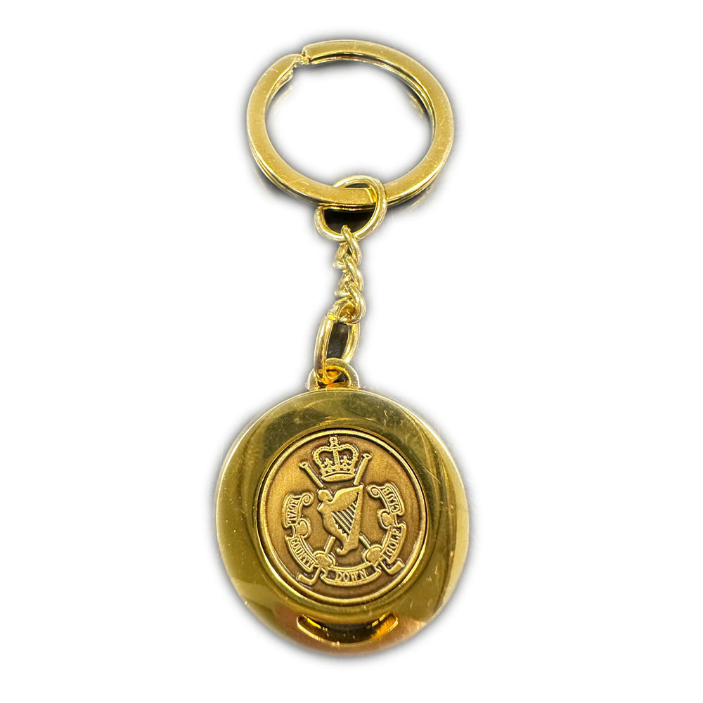 Royal County Down GC Gold Keyring (L4BW037)