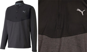 Puma Golf Cloudspun Stealth Blade 1/4 Zip Pullover SMALL/XL