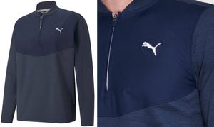 Puma Golf Cloudspun Stealth Blade 1/4 Zip Pullover SMALL/XL
