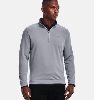 Under Armour Golf Mens Storm Sweaterfleece Zip Top, Grey (916-035) SMALL/2XL/3XL