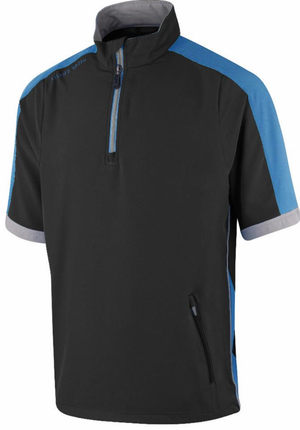 Island Green Golf Men's Short Sleeve Ultra-Lite Windstopper Top - IGTOP2160