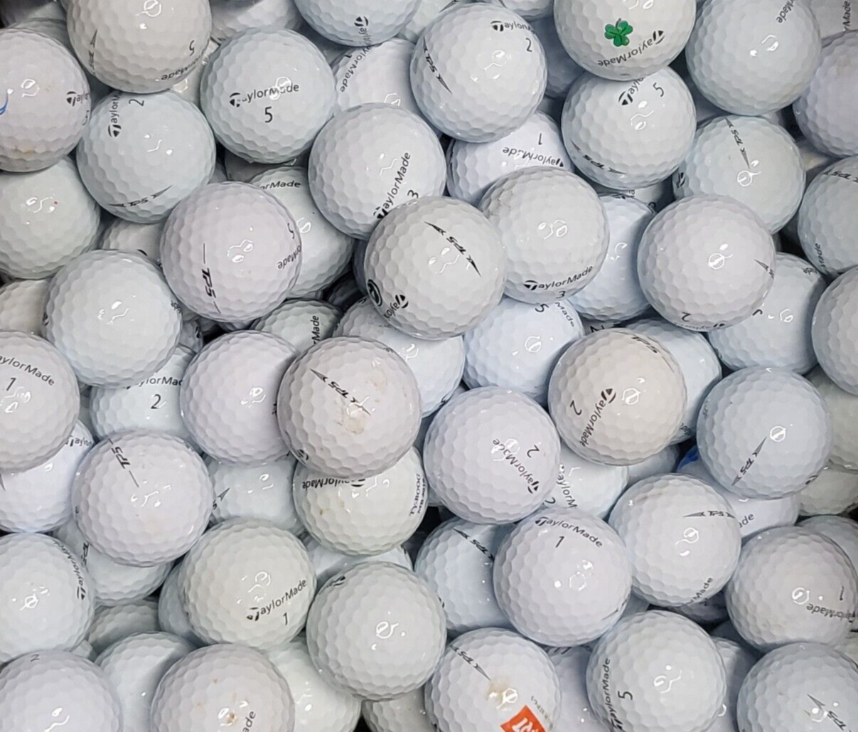 TAYLORMADE TP5/TP5X GRADE A/B LAKEBALLS 1 X DOZEN