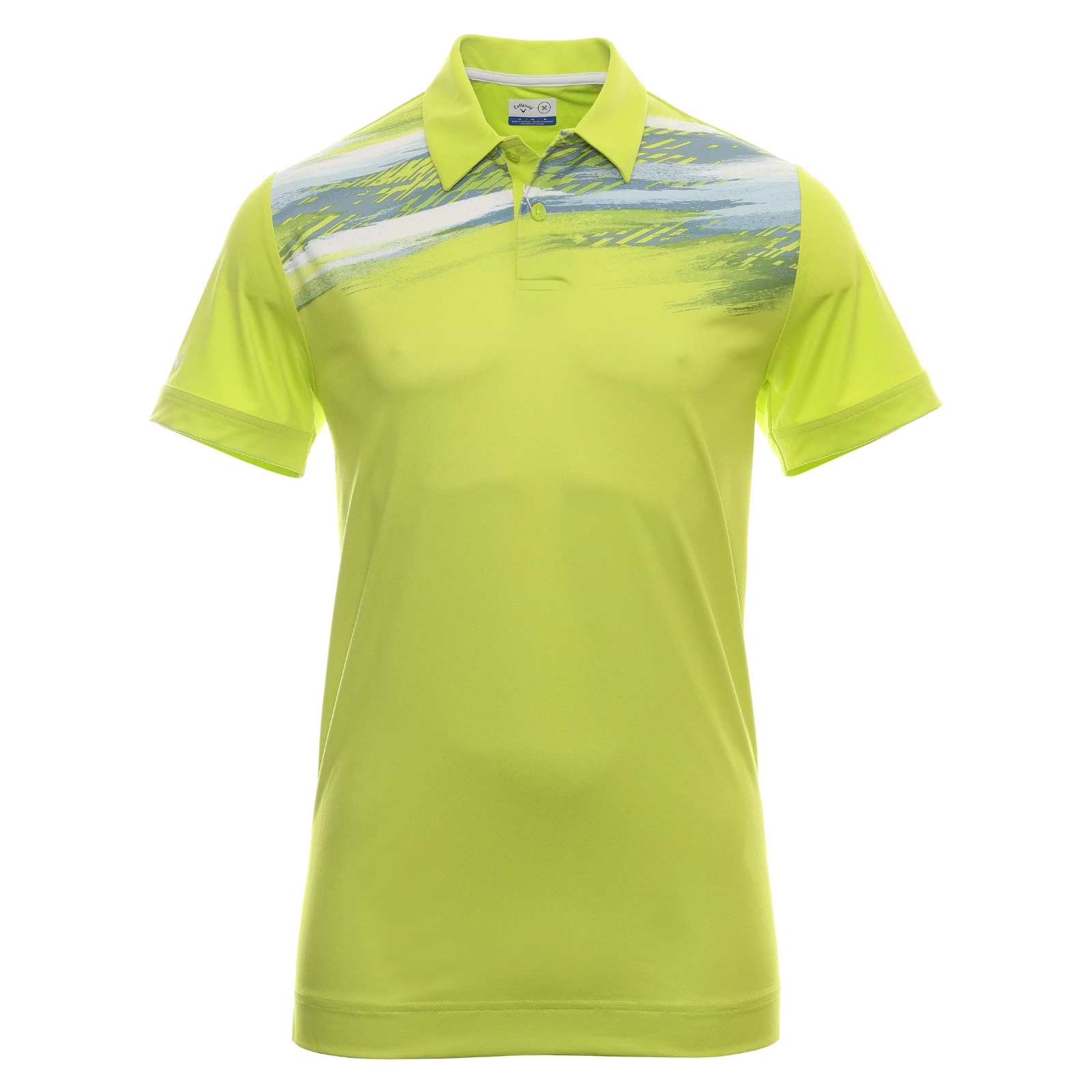 Callaway Mens X-Series Active Golf Polo Shirt Lime Punch - MEDIUM ONLY - CGKSD016⛳️