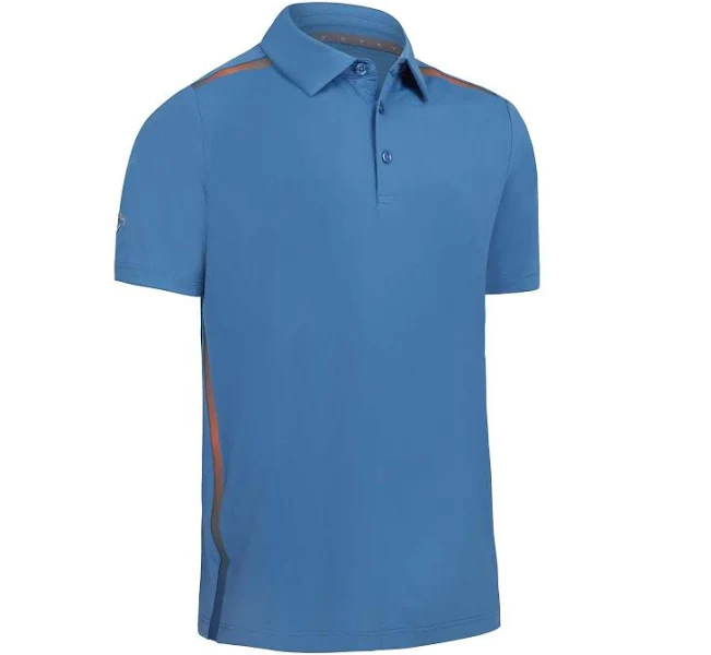 Callaway Golf Mens Chroma Stripe Polo Shirt VALLARTA BLUE - XL ONLY -  CGKSD0E1⛳️