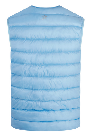 SWING OUT SISTER LADIES PENNY VEST TRANQUIL BLUE