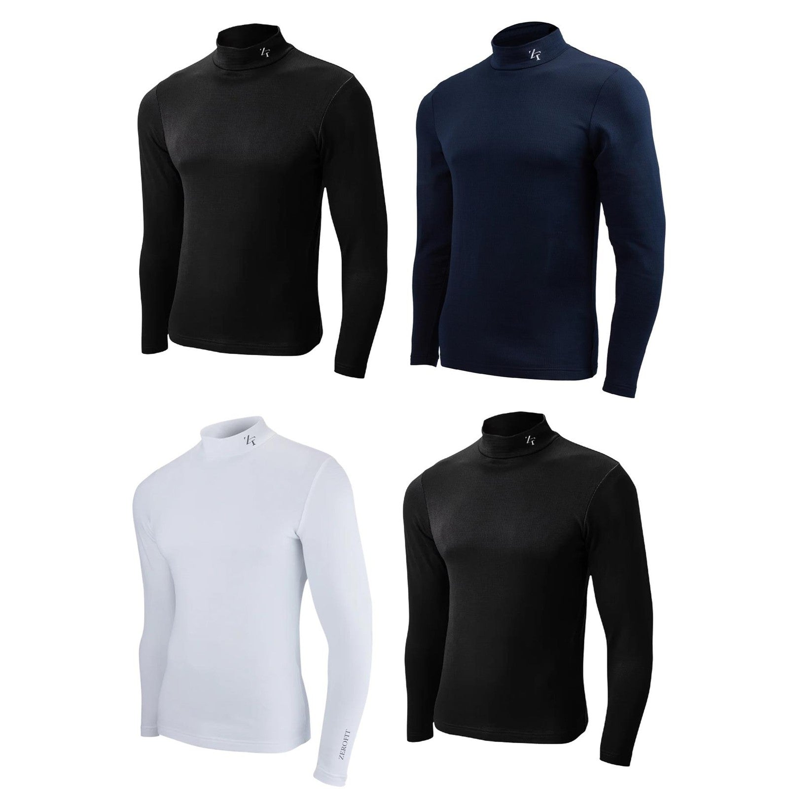 Zerofit Heatrub Move Mock Golf Baselayer (UNISEX)