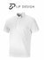 IJP Ian Poulter Junior Tour Golf Polo Shirt - White (Various IJP Logo)
