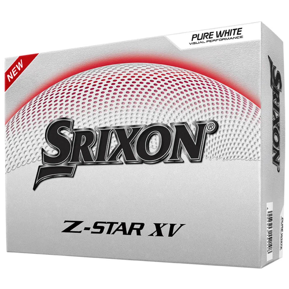 Srixon Z-STAR XV Golf Balls  Pure White / Dozen