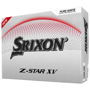 Srixon Z-STAR XV Golf Balls  Pure White / Dozen