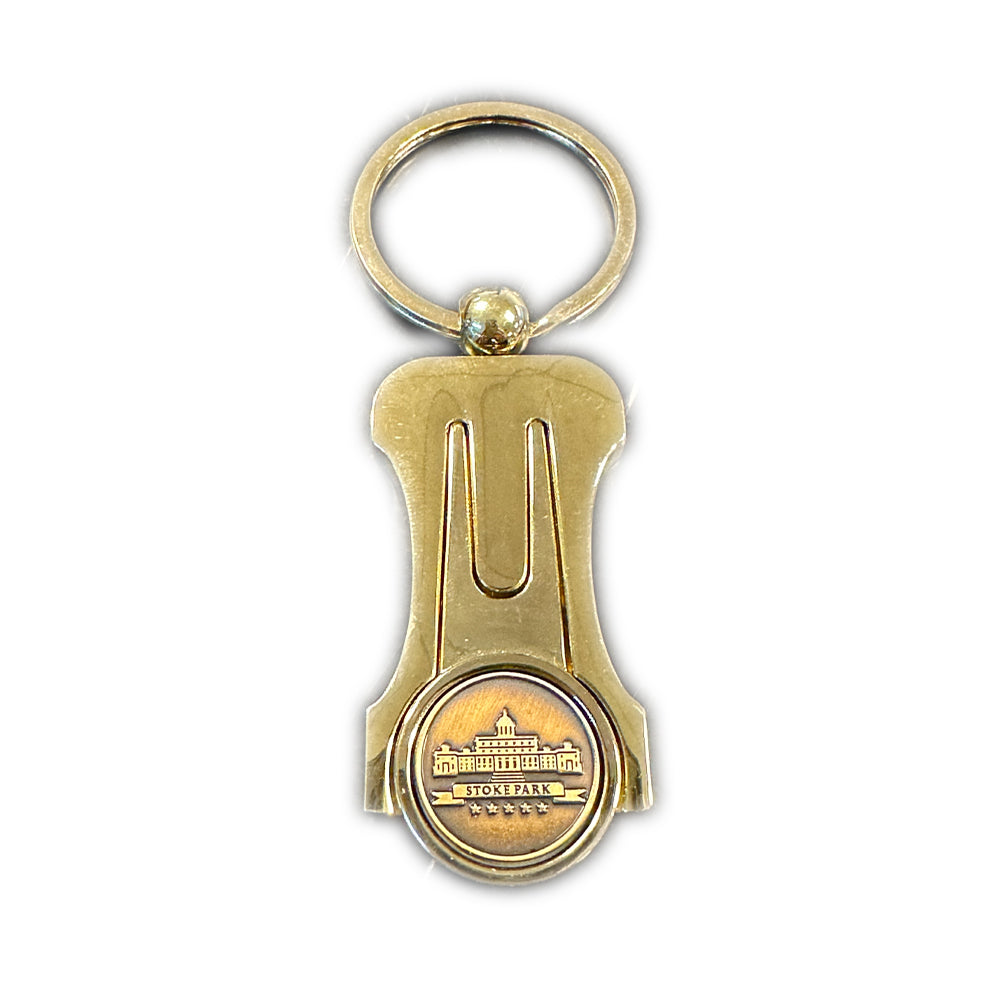 Stoke Park Gold Multitool Keyring (L4BW007)