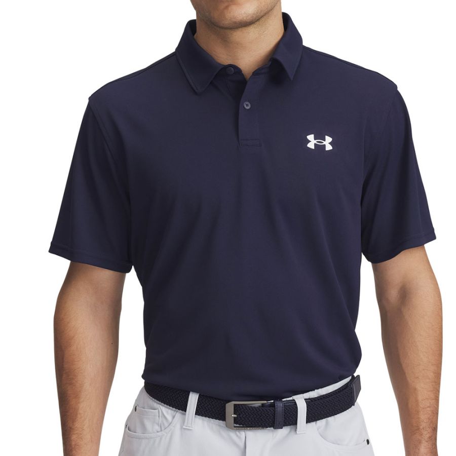 Under Armour Performance Textured 2.0 Polo Shirt (080- 001) Black  XS/SMALL ONLY