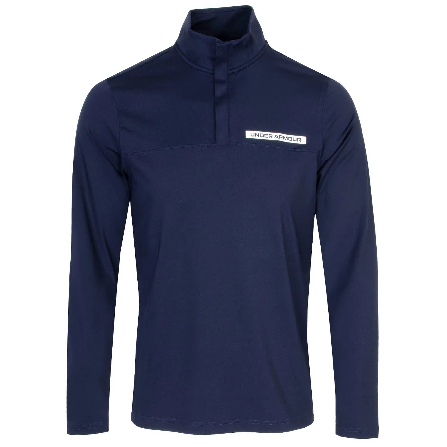 Under Armour T2G Zip Neck Sweater  Midnight Navy/White (878-410)