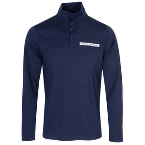 Under Armour T2G Zip Neck Sweater  Midnight Navy/White (878-410)