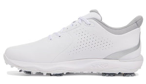 Under Armour Drive Fade Golf Shoes - White/Metallic Silver (3027878-101) UK8/UK10 ONLY