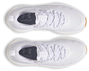 Under Armour Phantom Fore Golf Shoes - White/Halo Grey (3027876-100) UK 9 ONLY